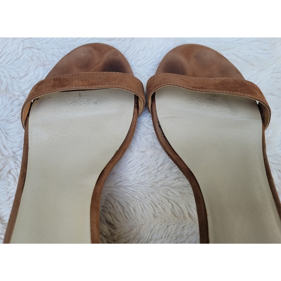 Seychelles brown suede block heel sandals - Picture 7 of 16